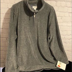 Liz Claiborne Plus Size 1x Velour Top NWT